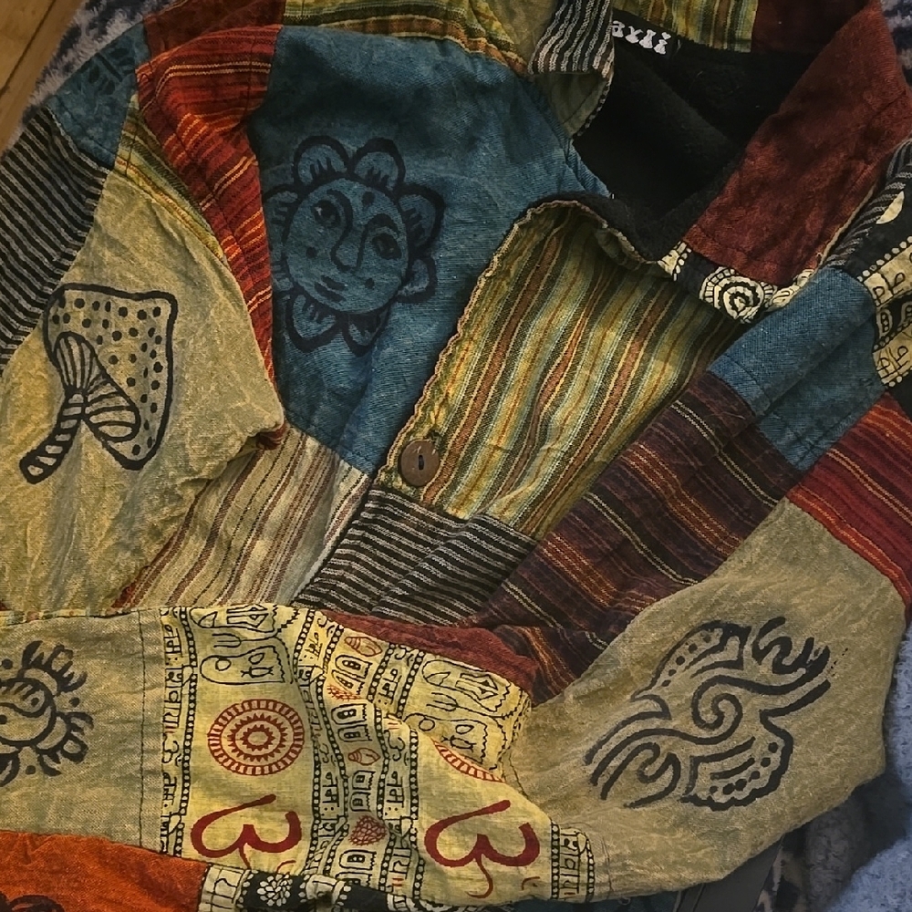 Colorful Patchwork Jacket - image 2